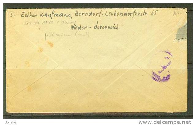 Autriche  -  Lettre De 1948 + Censure - Briefe U. Dokumente