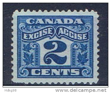 CDN E Kanada 190. Mi 2 C. Excise Accise Stamp - Gebraucht