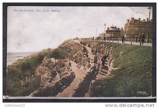 ANGLETERRE - Folkestone - Zig Zag Path - Folkestone