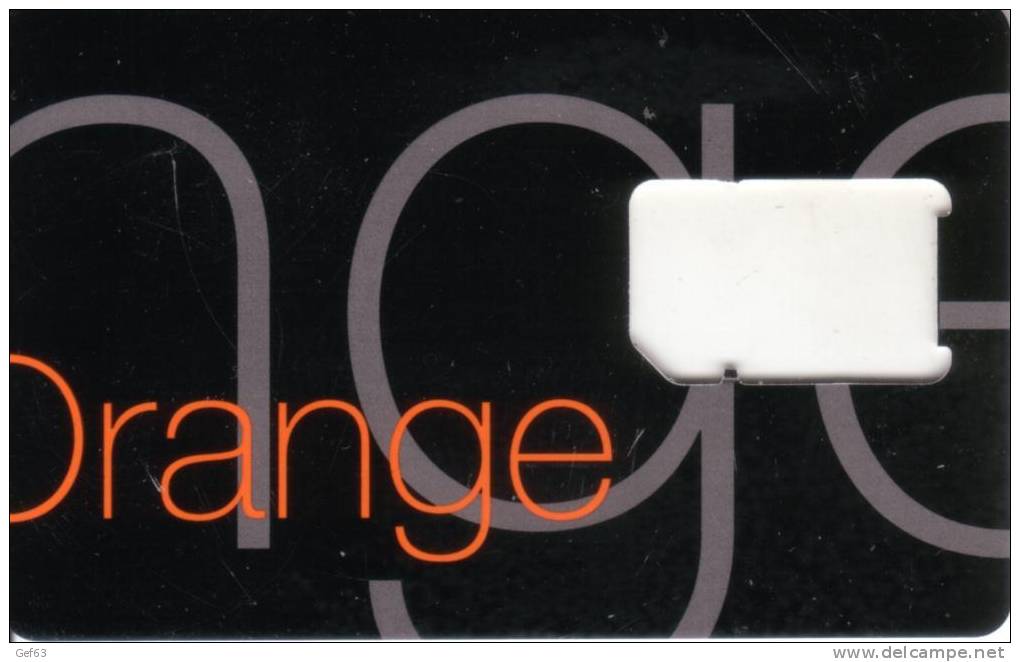 Suisse - Carte GSM Sans Puce ORANGE ° I Speak Orange - Telecom Operators