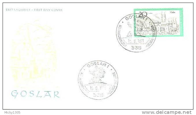 Germany - Mi-Nr 704 FDC (q152)- - 1971-1980