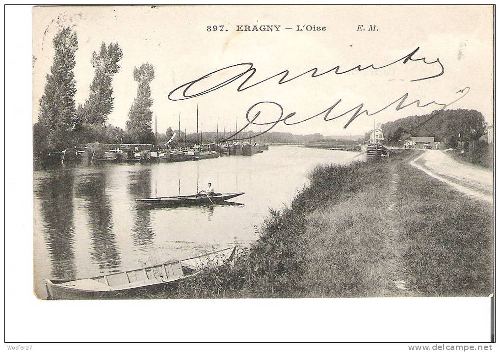 CPA ERAGNY ,l´oise - Eragny