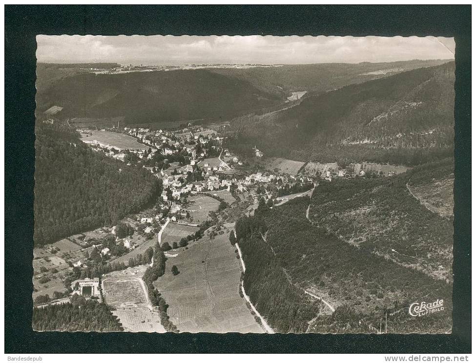 Herrenalb Im Schwarzwald Mit Seinen Fünf Tälern - Luftbild ( Vue Aérienne ) - Bad Herrenalb