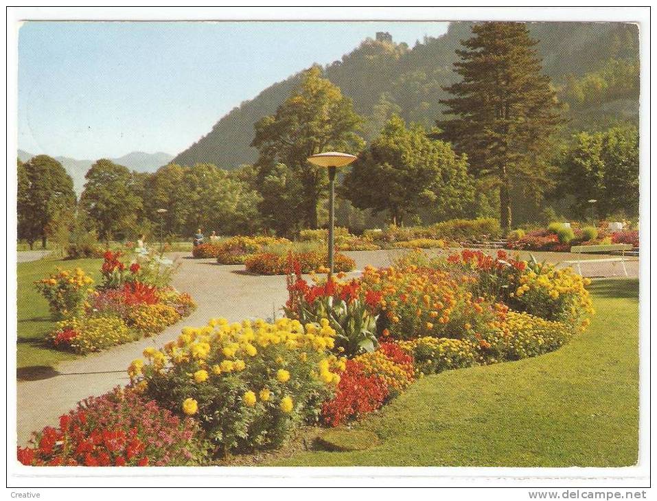 BAD RAGAZ,Kurpark 1972.SUISSE-SCHWEIZ-SWITZERLAND. - Bad Ragaz