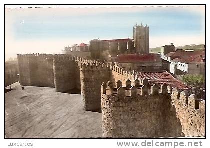 83.- AVILA : MURALLAS. - Ávila