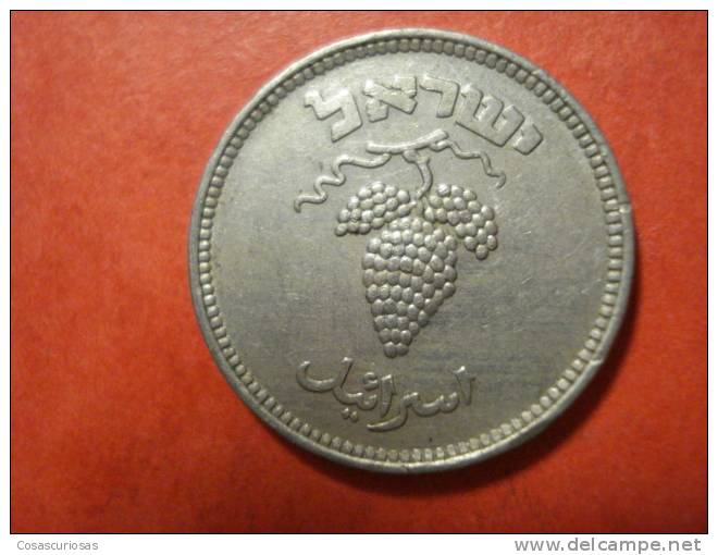 9118 ISRAEL  25 PROUTS    AÑO / YEAR  1949 NOT PEARL  EBC / XF - Israel