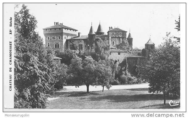 69 )FL) SAINT LAURENT DE CHAMOUSSET, Le Chateau, CPSM 9 X 14 - Saint-Laurent-de-Chamousset