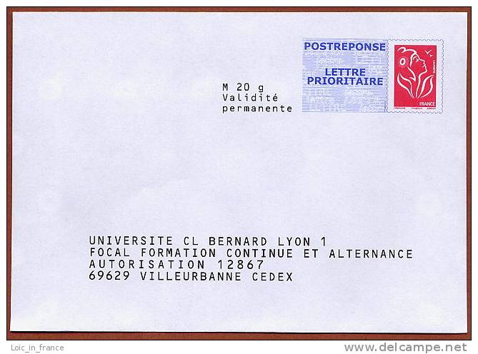 PAP Réponse Univ. Lyon 1 Neuf - Tirage 8000 Ex - Prêts-à-poster:Answer/Lamouche