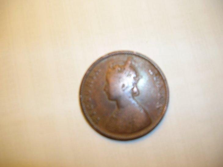 INDIA 1862  HALF ANNA - Ttb - Indien