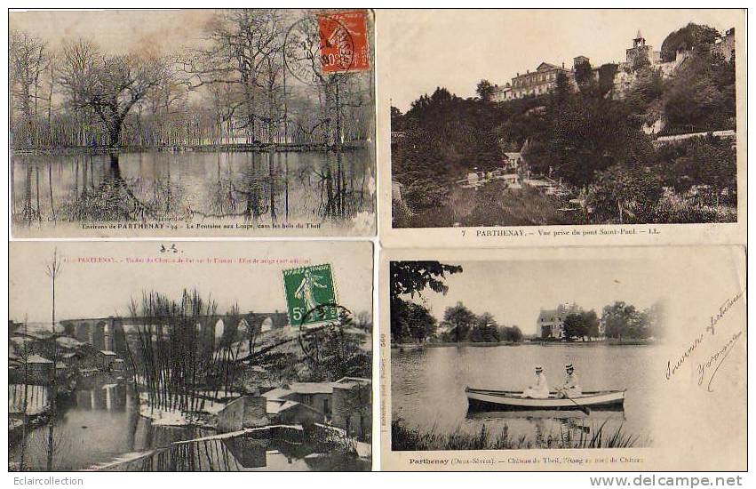 PARTHENAY..Lot De 12 Cartes.. Vues Diverses - Parthenay