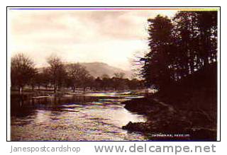 Real Photo PCd Tweedside Peebles--Peebles-shire--The BORDERS--Scotland - Peeblesshire