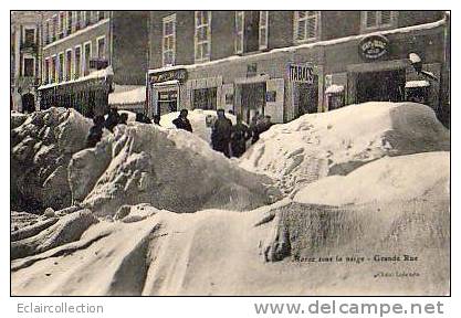 Morez     39      ..sous La Neige  Grande Rue - Morez