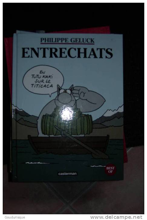 EO LE CHAT ENTRECHATS BEST OF   GELUCK - Geluck