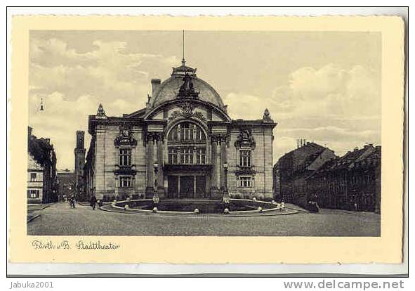 #056 GERMANY FURTH I. B. OPERA HOUSE THEATER  OLD POSTCARD - Fuerth