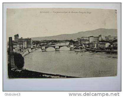 VUE PANORAMIQUE DE ROMANS-BOURG DE PEAGE - Romans Sur Isere