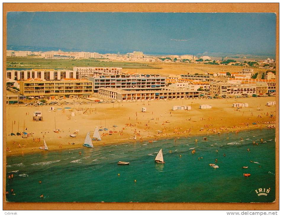 Port-la-Nouvelle, La Plage Et Les Résidences Vues Du Ciel - Sigean