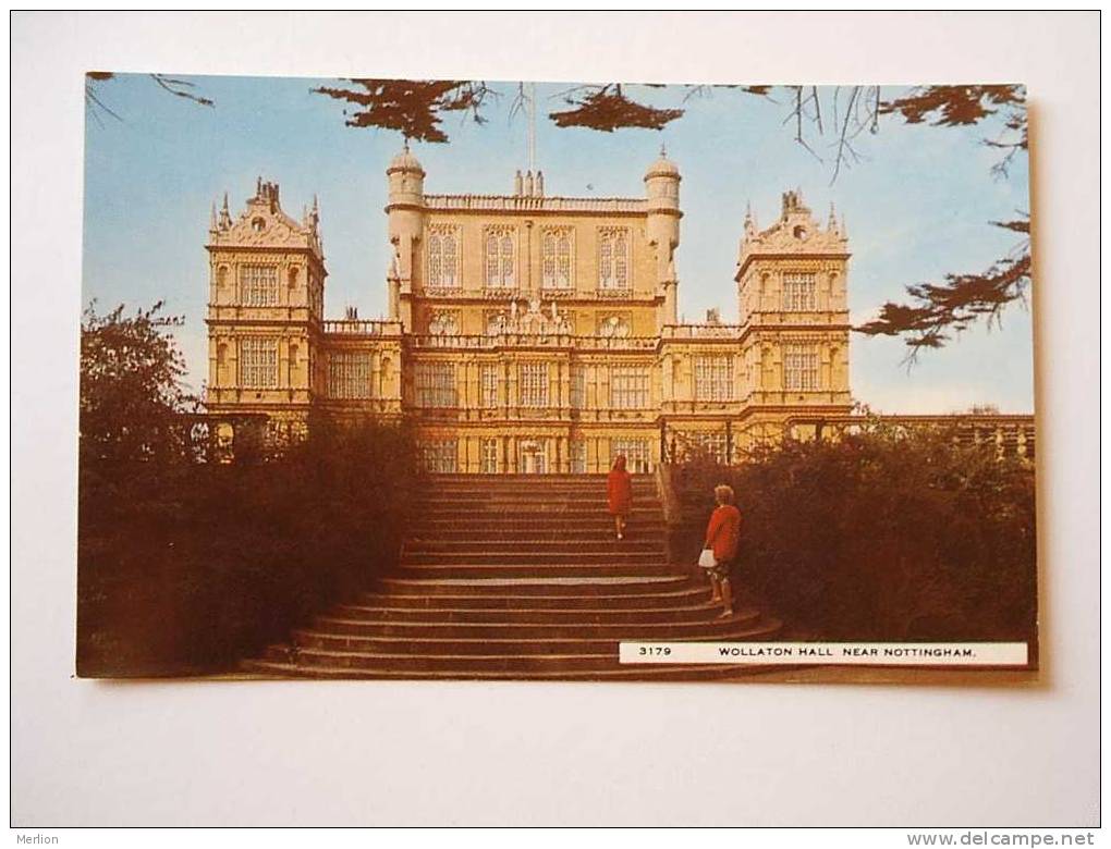 Nottinghamshire -  Wollaton Hall   Cca 1950-60's  VF  D30302 - Sonstige & Ohne Zuordnung