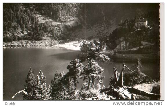 CARTE POSTALE DE LA VALLEE D AURE - LE LAC D OREDON ET LE CHALET DU TCF - Arthez De Bearn