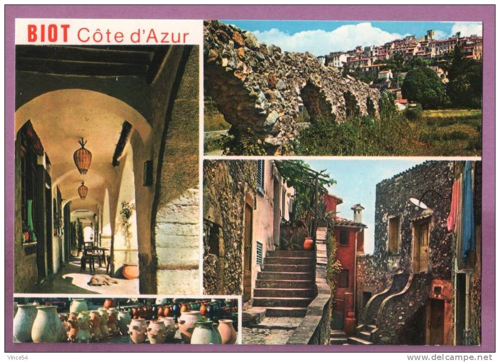 BIOT - Multivues - Carte Non Circulée - Biot