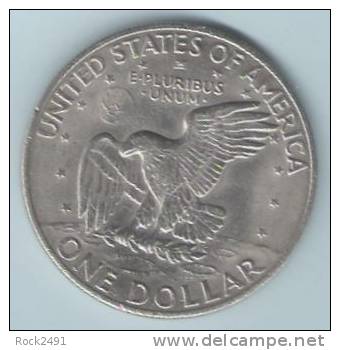 USA  1972 Eisenhower Dollar - 1971-1978: Eisenhower