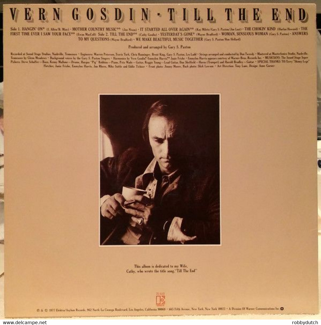 * LP * VERN GOSDIN - TILL THE END (1977 Special U.S.A.-import Ex-!!!) - Country & Folk