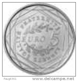 Pièce De 5 Euros Argent 2008 - Commemoratives