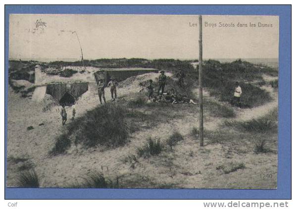 Scouts - Padvinderij /  Les Boys Scouts Dans Les Dunes - Scoutisme