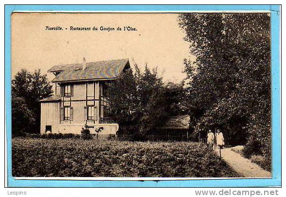 NEUVILLE -- Restaurant Du Goujon De L'Oise - Neuville-sur-Oise