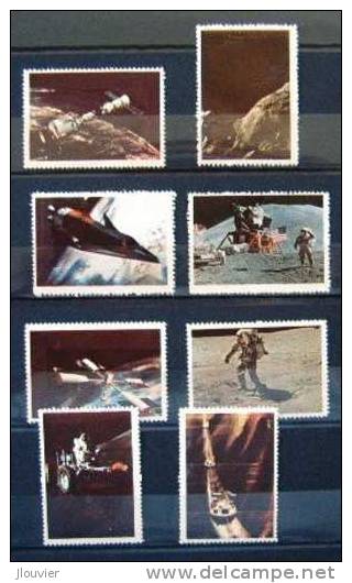 Série 8 Timbres Neufs : Conquête De L'espace. Umm-Al-Qiwain. 1972. - Asia