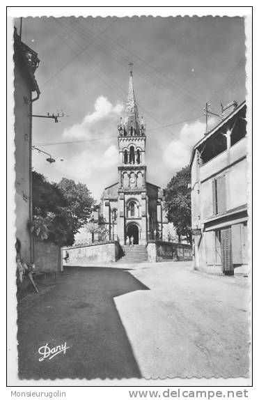 47 )FL) MEILHAN SUR GARONNE, L'église, CPSM 9 X 14 Ed Renaud Et Buzaud - Meilhan Sur Garonne