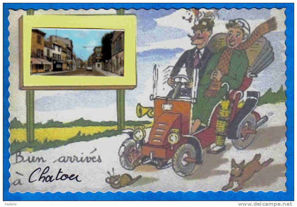 Carte Postale 78.  Chatou  Trés Beau Plan - Chatou