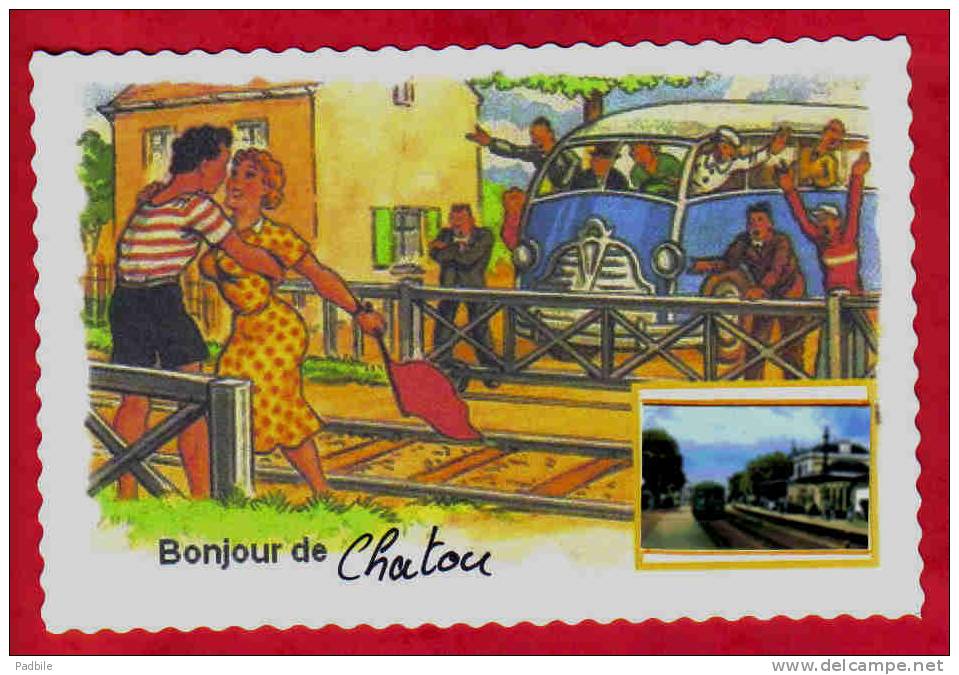 Carte Postale 78.  Chatou  Trés Beau Plan - Chatou