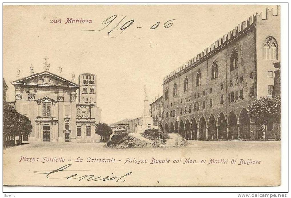 MANTOVA - Piazza Sordello - Cattedrale E Palazzo Ducale - Mantova