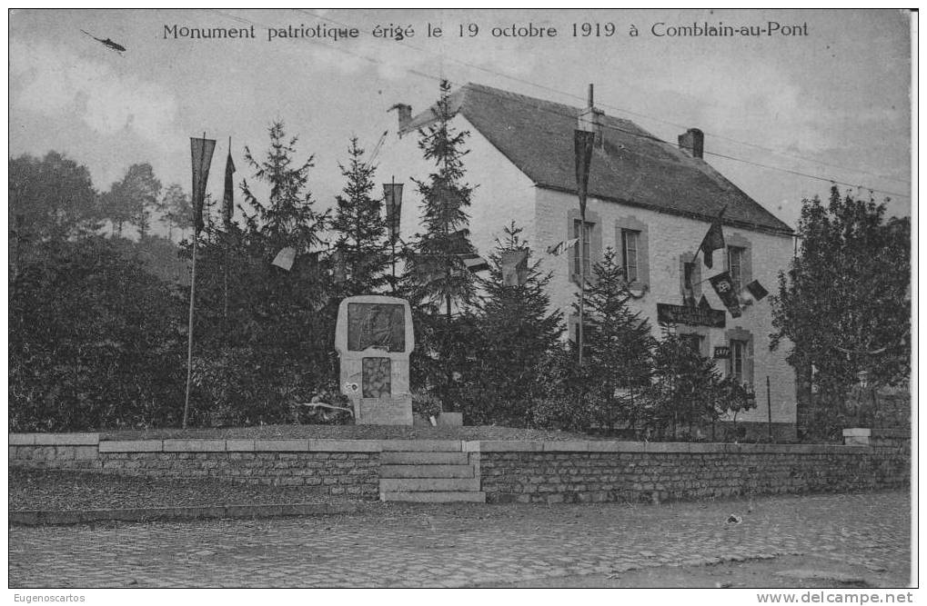 COMBLAIN-AU-PONT  - Monument Patriotique érigé Lé 19 Octobre 1919 Légia - Comblain-au-Pont