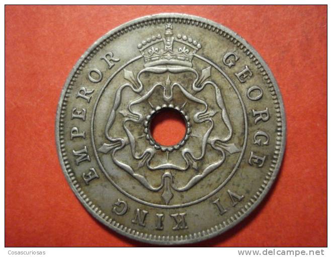 738 SOUTHERN RHODESIA RODESIA  ONE PENNY      AÑO / YEAR  1942 MBC/VF - Rhodesien