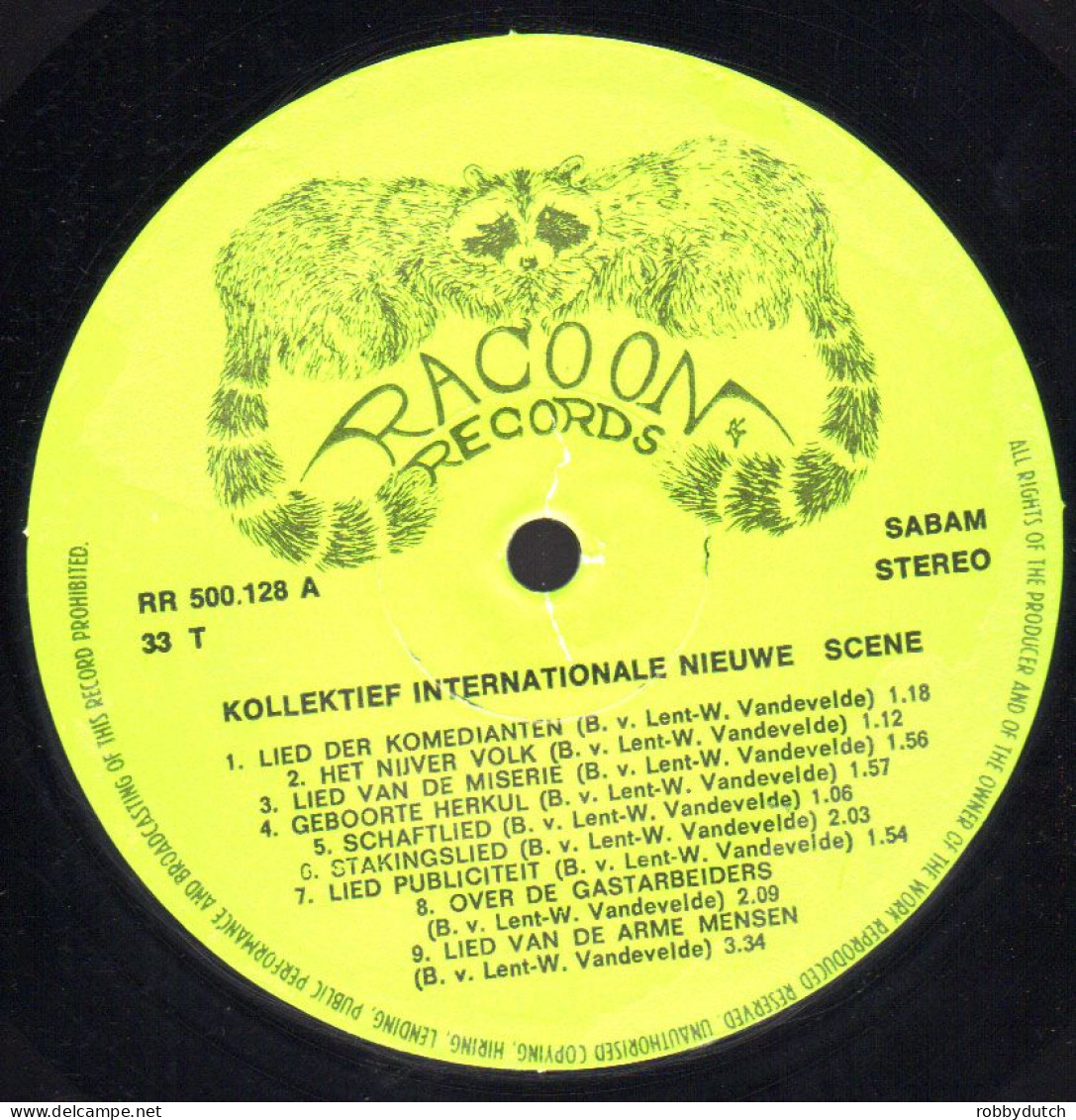 * LP * INTERNATIONALE NIEUWE SCENE - DE HERKULS (Belgium 1980 Ex-!!!) - Country & Folk