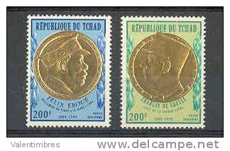 De Gaulle Tchad A 96/97 ** MNH  Côte 17 € - De Gaulle (General)