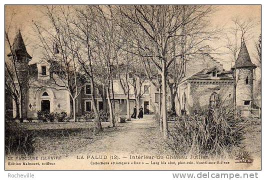 84-LA PALUD- Intérieur Du Château Jullian-le Vaucluse Illustré-CPA 1911 - Lapalud