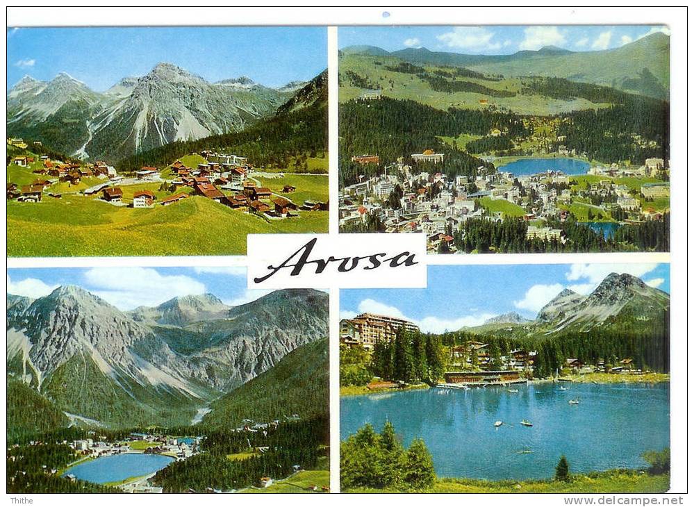 AROSA Carte 4 Vues - Arosa