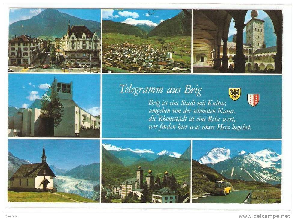 Brig - Brigue. Wallis.  Suisse- Schweiz -Zwitserland Switzerland - Brigue-Glis 