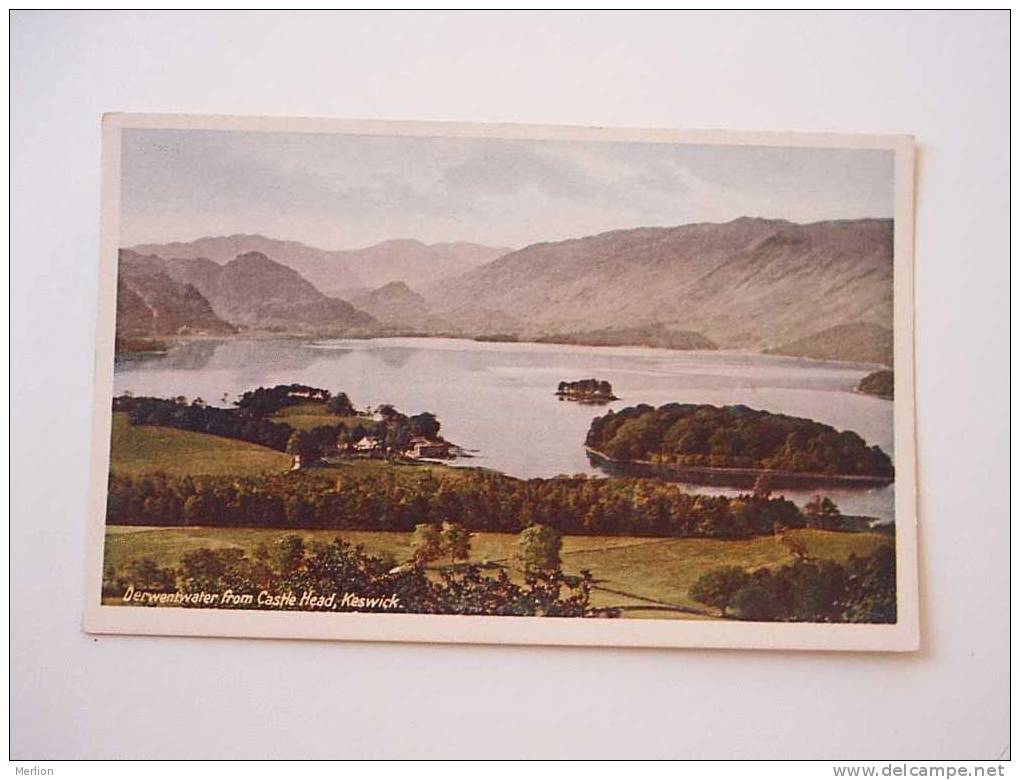 Cumbria -Derwentwater From Castle Head - Keswick   Cca 1920´s  VF  D31519 - Autres & Non Classés