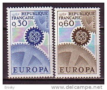 PGL - EUROPA CEPT 1967 FRANCE ** - 1967