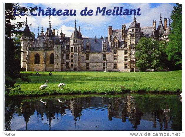 Le Château De MEILLANT   -      (Cher).   Carnet De 10 Vues   (Des Années 80) - Meillant