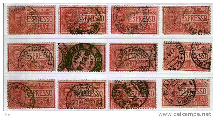 ESPRESSI - Anno 1922 - Express Mail