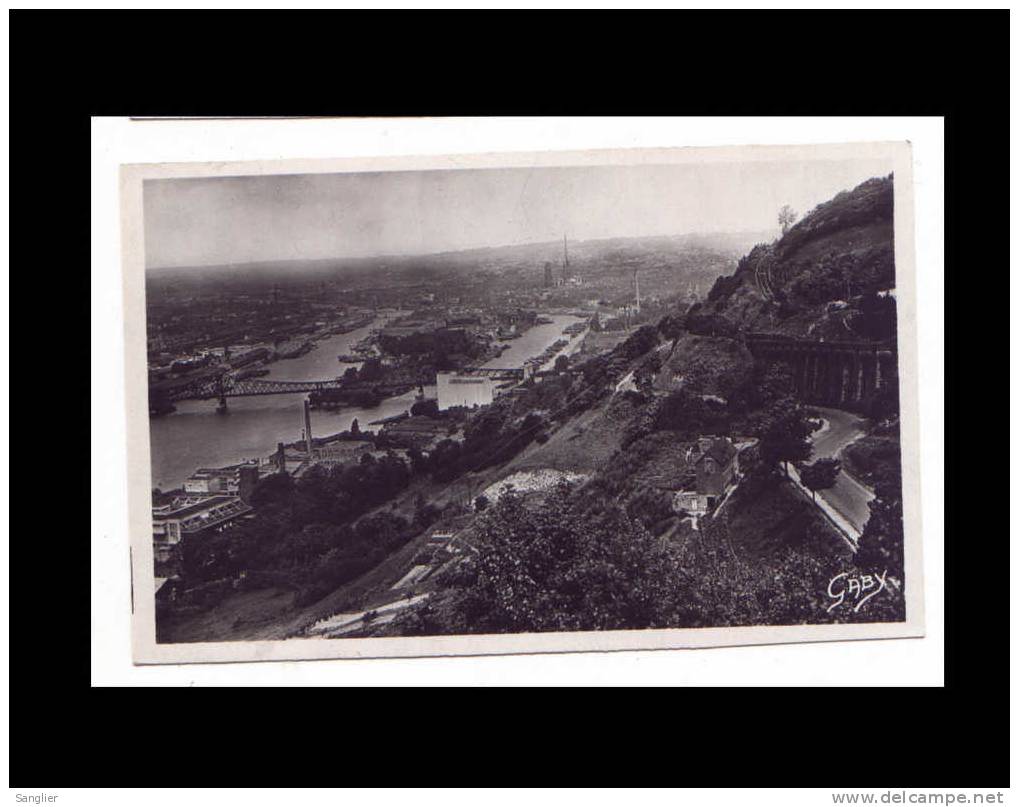 BONSECOURS -ROUEN N°2 VUE GENERALE SUR ROUEN - Bonsecours