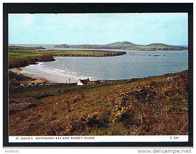 Judges Postcard St. David's Whitesands Bay & Ramsey Island Pembrokeshire Wales - Ref 189 - Pembrokeshire