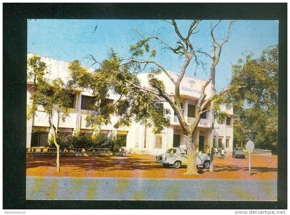 CPSM -  Haute Volta - BOBO DIOULASSO - Les Postes Et Télécommunications ( Poste P.T.T. Automobile Peugeot 403 ) - Burkina Faso