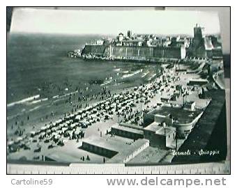 TERMOLI MOLISE PANORAMA A E SPIAGGIA S1960? Y7789 - Campobasso