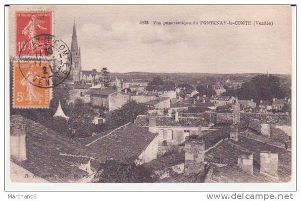 VENDEE.FONTENAY LE COMTE.VUE PANORAMIQUE - Fontenay Le Comte