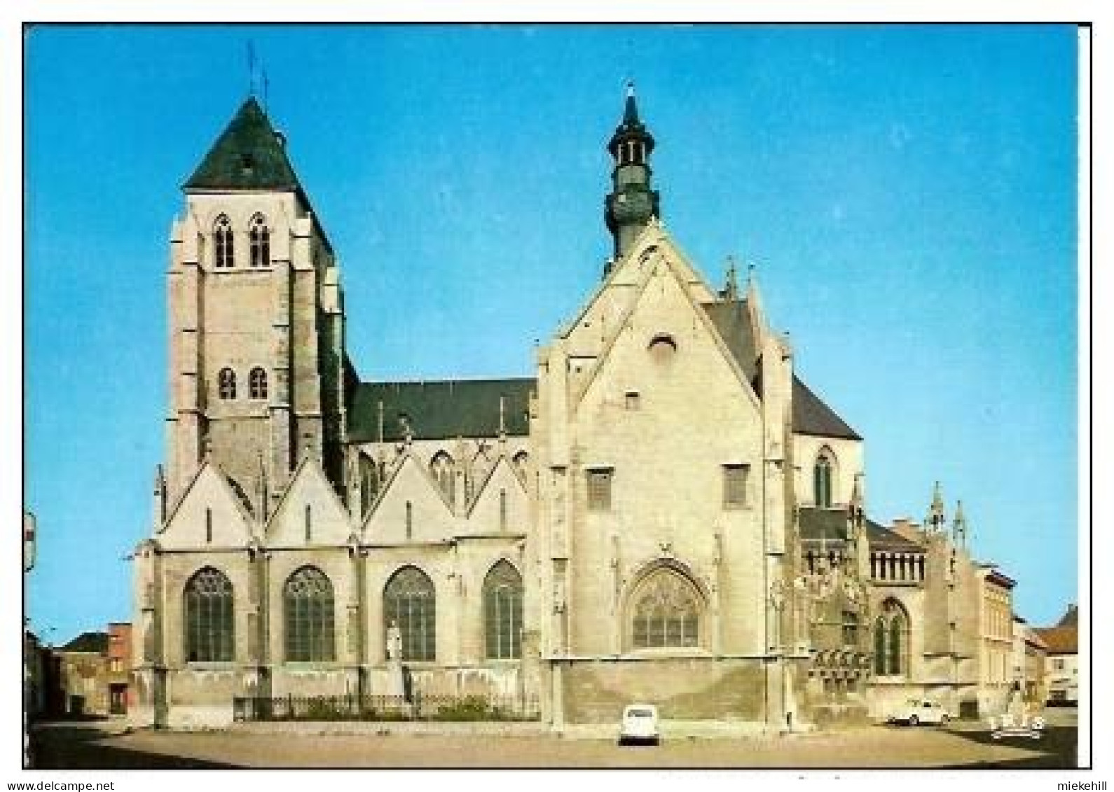 ZOUTLEEUW-ZUIDZICHT DER KERK-LEAU-COTE SUD DE L'EGLISE - Zoutleeuw